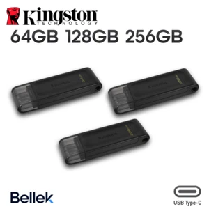 Kingston USB Memory Stick Type-C 64GB 128GB 256GB USB Memory Stick Flash Drive - Picture 1 of 4