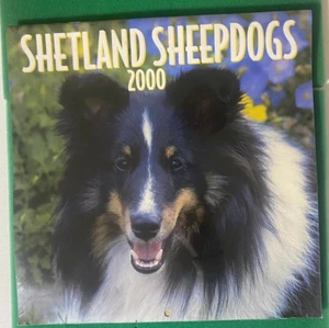 SHETLAND SCHÄFERHUNDE 2000 KALENDER UNGEÖFFNET/UNBENUTZT - Bild 1 von 2