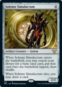 MTG - SOLEMN SIMULACRUM - Neon Dynasty Commander (R) - Picture 1 of 1