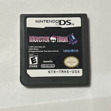 Monster High: Skultimate Roller Maze Nintendo DS Tested and Working Great Shape