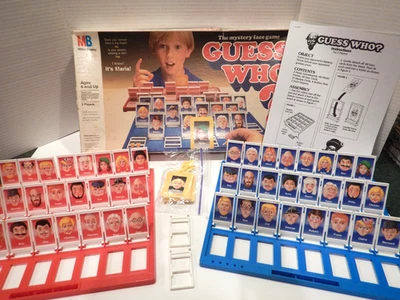 Vintage 1987 Guess Who Board Game Milton Bradley - Image 1 of 4