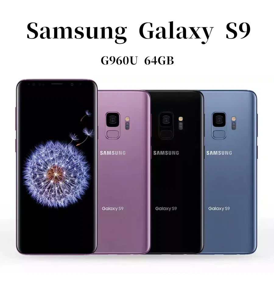 Nuevo Smartphone Samsung Galaxy S9 G960U 64GB 4G GSM Desbloqueado Android EE. UU. Foto 1 de 4