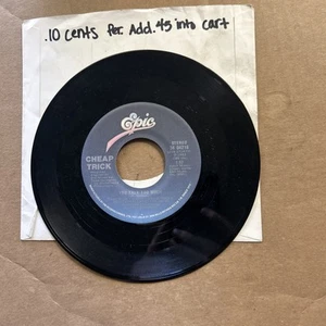 Cheap Trick I Can't Take It/You Talk Too Much 1983 Epic 45 - Picture 1 of 2