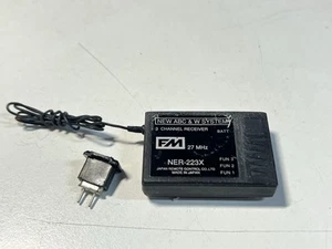 Used JR NER223X 3ch FM27MHz BEC Receiver Untested for period correct restoration - Picture 1 of 7