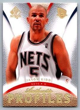 2007-08 SP Authentic Authentic Profiles BASKETBALL #AP-29 Jason Kidd - Image 1 of 2