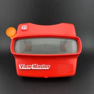 Vintage View-Master 3D Viewer Red Tyco Toys USA Made Pre-Owned Works - Picture 1 of 4