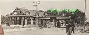 1936 Quebec / New York Rouses Point–Lacolle 223 Border Crossing SNAPSHOT PHOTO - Picture 1 of 4