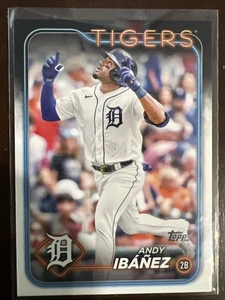 2024 Topps Series 1 - #25 Andy Ibanez Detroit Tigers MLB Baseball Card - Picture 1 of 2