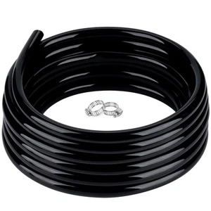 1/2" id - 50ft Black Vinyl Tubing Flexible PVC Tube Hybrid Hose Transfer Wate... - Picture 1 of 7