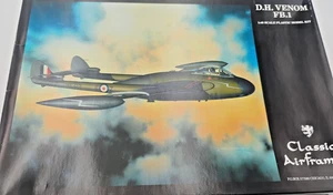 Classic Airframes 1/48 D.H. Venom FB.1 scatola aperta, parti sigillate. - Foto 1 di 13