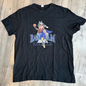 Action Bronson Bam Bam Baklava Blue Chips Mens XL Black T Shirt Mens XL - Picture 1 of 5