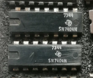 SN 7404 N = 1 Stück Hex Inverters NOS* aus Elektroniksammlung - Bild 1 von 1