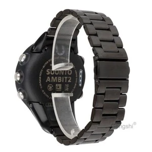 Correa de reloj de acero inoxidable para Suunto Ambit1 2, 3, 2S, 2R, Sport, 3 Run 3Peak - Imagen 1 de 7