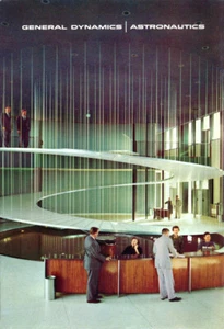 MID CENTURY EAMES EPOCA ANNI 50 DINAMICA GENERALE ASTRONAUTICA A3 POSTER STAMPA ARTISTICA - Foto 1 di 1