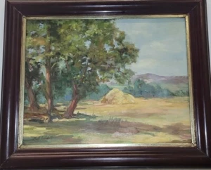 South American Impressionist Painting Marta Canales Q Oil painting  countryside  - Picture 1 of 12