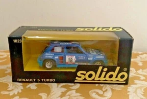 Solido (France) No.1023 Renault 5 Turbo New Old Stock in Original Box! - Picture 1 of 12