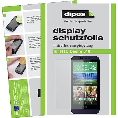 2x Dipos Protector de Pantalla para HTC Desire 510 Protector Antideslumbramiento Foto 1 de 4
