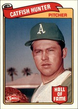 1989 Swell Baseball Greats #10 Jim Hunter