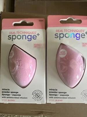 2 - TÉCNICAS REALES Esponja Milagrosa Tez Maquillaje Esponja en Polvo Esponja Foto 1 de 3