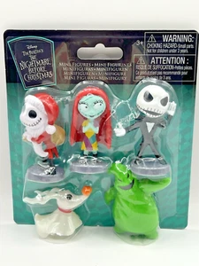Disney Nightmare Before Christmas Mini Figures Jack, Sally, Zero, Oogie Boogie - Picture 1 of 7