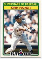 Kirby Puckett Insert Parallel Single cards 83-91 Twins HOF * You PICK CHOOSE *