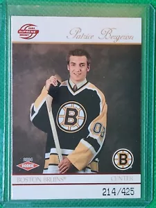 2003 Pacific Supreme RED /425 Patrice Bergeron RARE RECRUE Boston Bruins - Photo 1 sur 3
