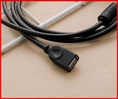 USB 2.0 Data Extension Cable Type A Male to Female M-F Connection Cord 1.8M - Image 1 of 4