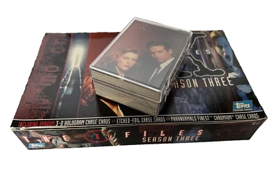 1996 Topps X-Files Season 3 Full Trading Card Set & Parallel Foil + Chase Sets - Image 1 of 4