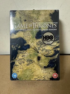 Game of Thrones: Season 1-3 2014 DVD Box Set New Sealed - Picture 1 of 4