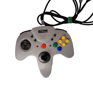 Wired Classic N64 Controller Gamepad Remote Joystick for N64 CONSOLE BLACK - Picture 1 of 3