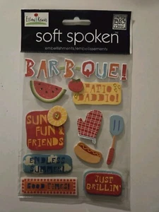 Soft Spoken BAR-B-QUE Scrapbooking Aufkleber - Bild 1 von 1