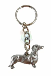 Dachshund Keychain Pewter - Picture 1 of 1