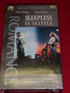 Sleepless In Seattle VHS 1993 Tom Hanks Meg Ryan Romance Collection NEW & SEALED - Picture 1 of 3