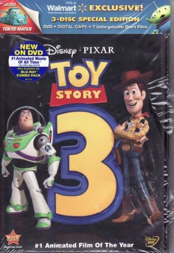 Toy Story 3 LIMITED EDITION 3 DISC SET (Standard DVD DisneyFile Digital Copy Exc Foto 1 de 1