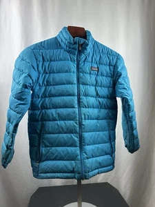 Patagonia Boys Blue Puffer Jacket Size M (10) Comfy - Picture 1 of 4
