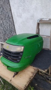 John Deere L100 L108 L110 L107 L111 L118 L120 L130 Lawn Mower Hood Assembly! - Picture 1 of 5