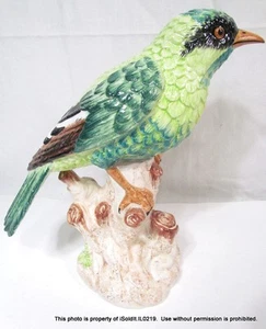 VINTAGE BIRD FIGURINE CHELSEA HOUSE ITALY Porcelain 11" - Picture 1 of 6