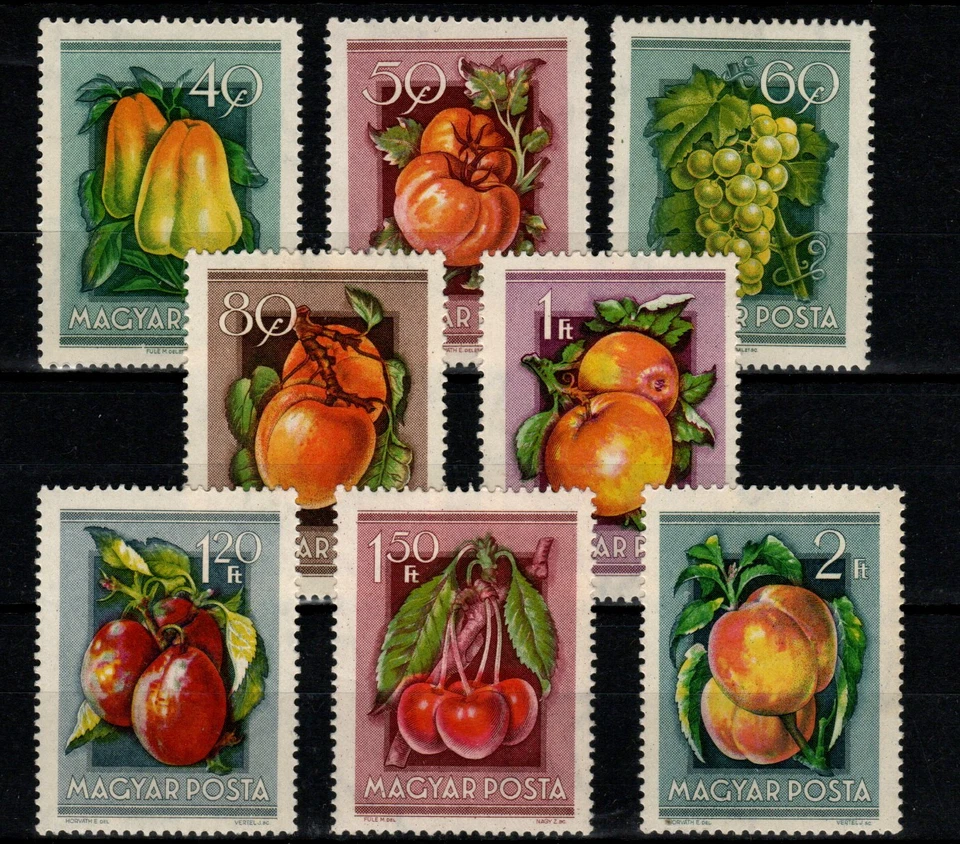 HUNGARY-1954. Fruits, National Agricultural Fair Cpl.Set MH!!! - Image 1 of 1