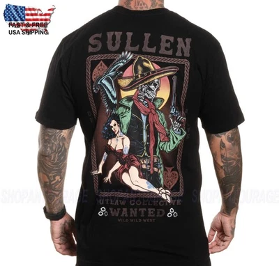 Sullen Art Collective Desperado Premium SCM5773 Short Sleeve T-shirt For Men - Image 1 of 4