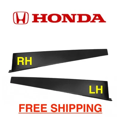 Tampa de acabamento de moldura de janela traseira esquerda-direita Honda Pilot 2003-2008 genuína - Imagem 1 de 4