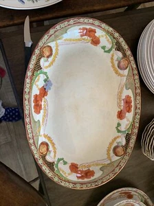 Royal Staffordshire RENOWN polychrome,16.75" oval platter - Picture 1 of 4