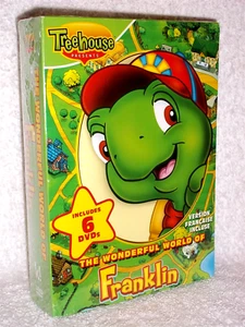 The Wonderful World Of Franklin Collection (6-Disc) (DVD, 2014) kids animated - Picture 1 of 4