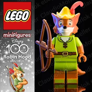 ⭐ LEGO Robin Hood Minifigura DIS105 COLDIS100-14 Disney 100 Años 71038 Zorro - Imagen 1 de 6