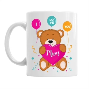 Mum Novelty Gift  Mug Present Best Cup Birthday Mothers Day Heart Present - Picture 1 of 2