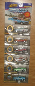 Lot of 6 Johnny Lightning Dragsters U.S.A.1995 Series 1. NEW on CARDS - Picture 1 of 3