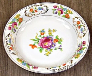 Noritake China "Dresdena Pattern: 8" Soup Bowl: Japan: No Faults: Free Shipping - Picture 1 of 2
