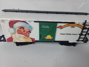 Vintage New Bright Santa's Christmas Express~REPLACEMENT PART~white Train Car - Picture 1 of 7