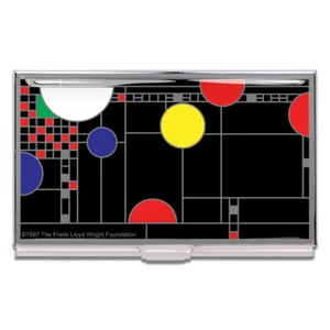 Estuche para tarjeta de visita ""Coonley"" ACME Studio FRANK LLOYD WRIGHT NUEVO - Imagen 1 de 3