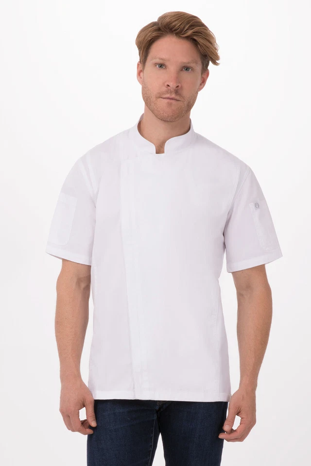 Chef Works Mens Rochester Chef Coat (CBZ01) - Image 1 of 1