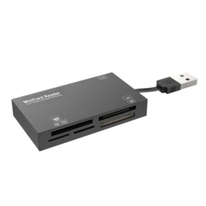 6-Slot USB 2.0 All IN 1 Multi Memory Card Reader MS M2 CF XD Micro SD HC SDXC - Picture 1 of 4